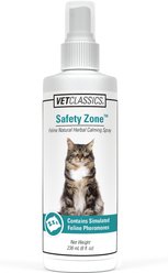 VetClassics Safety Zone Calming Spray for Cats, 8-oz