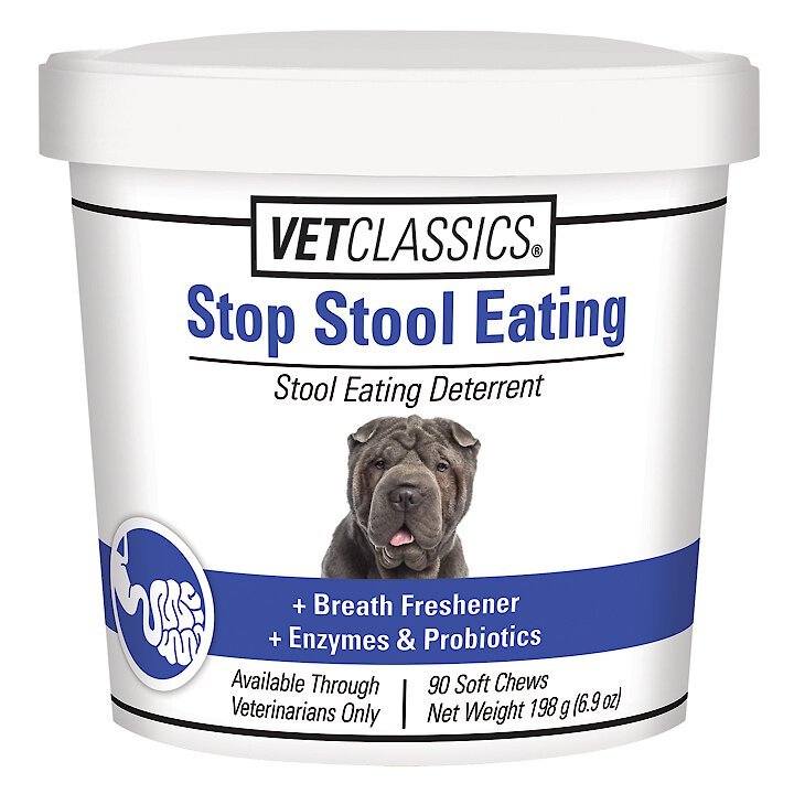 VETCLASSICS Stop Stool Eating Soft Chews Dog Supplement