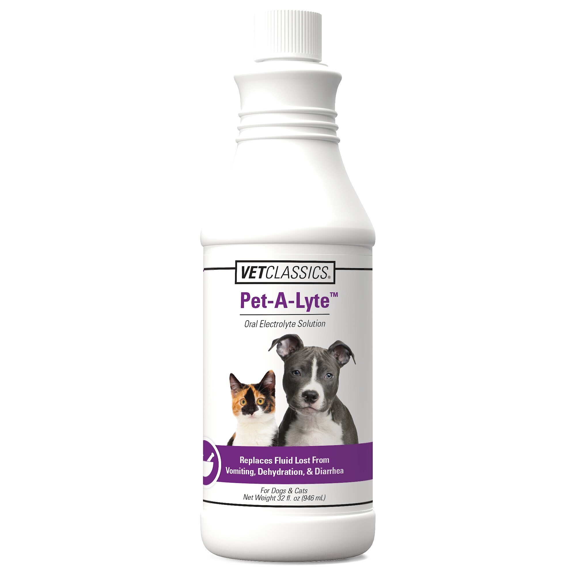 VETCLASSICS PetALyte Oral Electrolyte Solution Dog & Cat Supplement