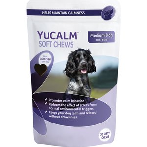 YuMOVE Calming Care Soft Chews Medium Breed Dog Supplement, 30 count