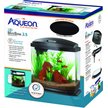 AQUEON LED MiniBow SmartClean Fish Aquarium Kit, Black, 2.5-gal - Chewy.com