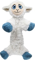 KONG Low Stuff Flopzie Lamb Squeaky Plush Dog Toy, Medium