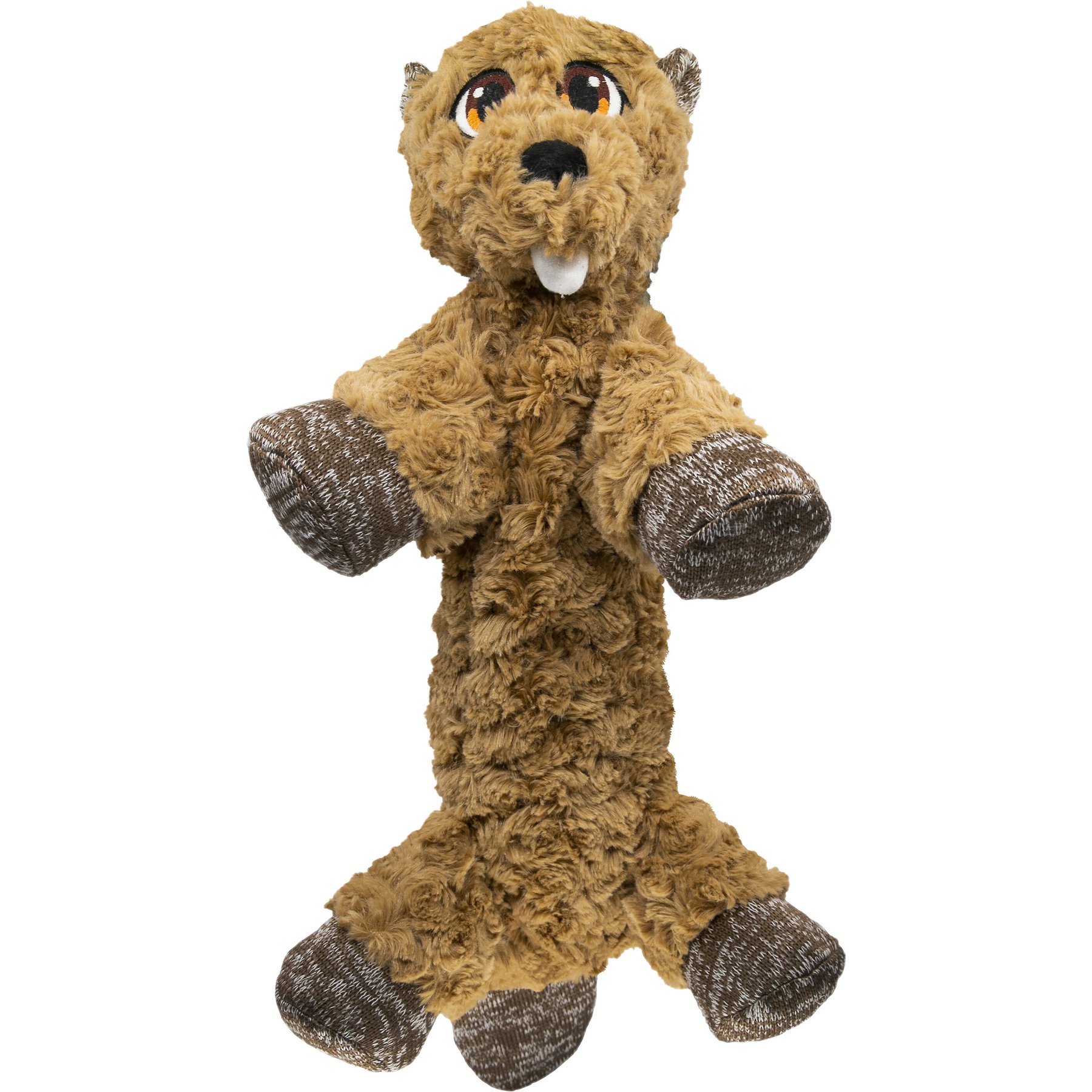 KONG Low Stuff Crackle Tummiez Pig Squeaky Plush Dog Toy, Large