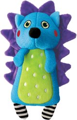 KONG Whoopz Hedgehog Squeaky Plush Dog Toy, Small