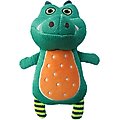 KONG Whoopz Gator Squeaky Plush Dog Toy, Medium