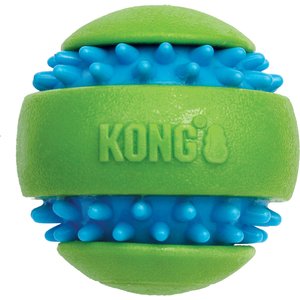 KONG Squeezz Goomz Ball Squeaky Plush Dog Toy, Large