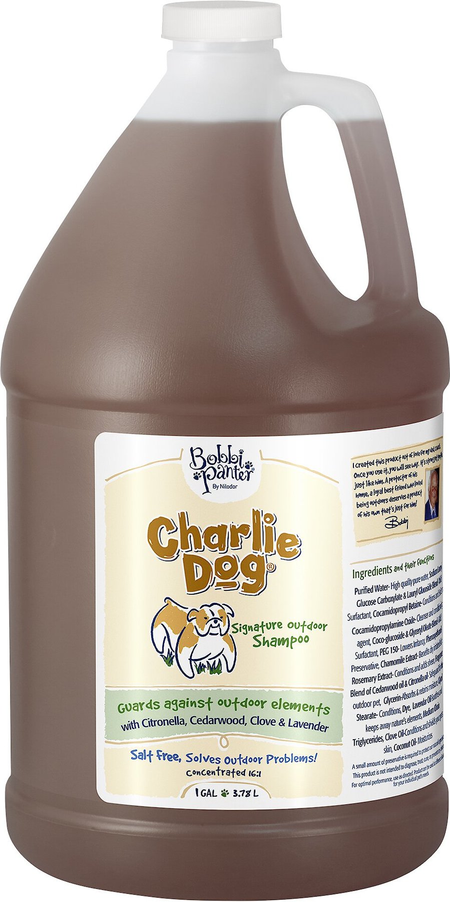 BOBBI Charlie Dog Signature Outdoor Dog 1-gal - Chewy.com
