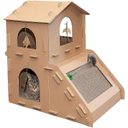 Tiger Tough Townhouse Playground Corrugated Cat Scratcher