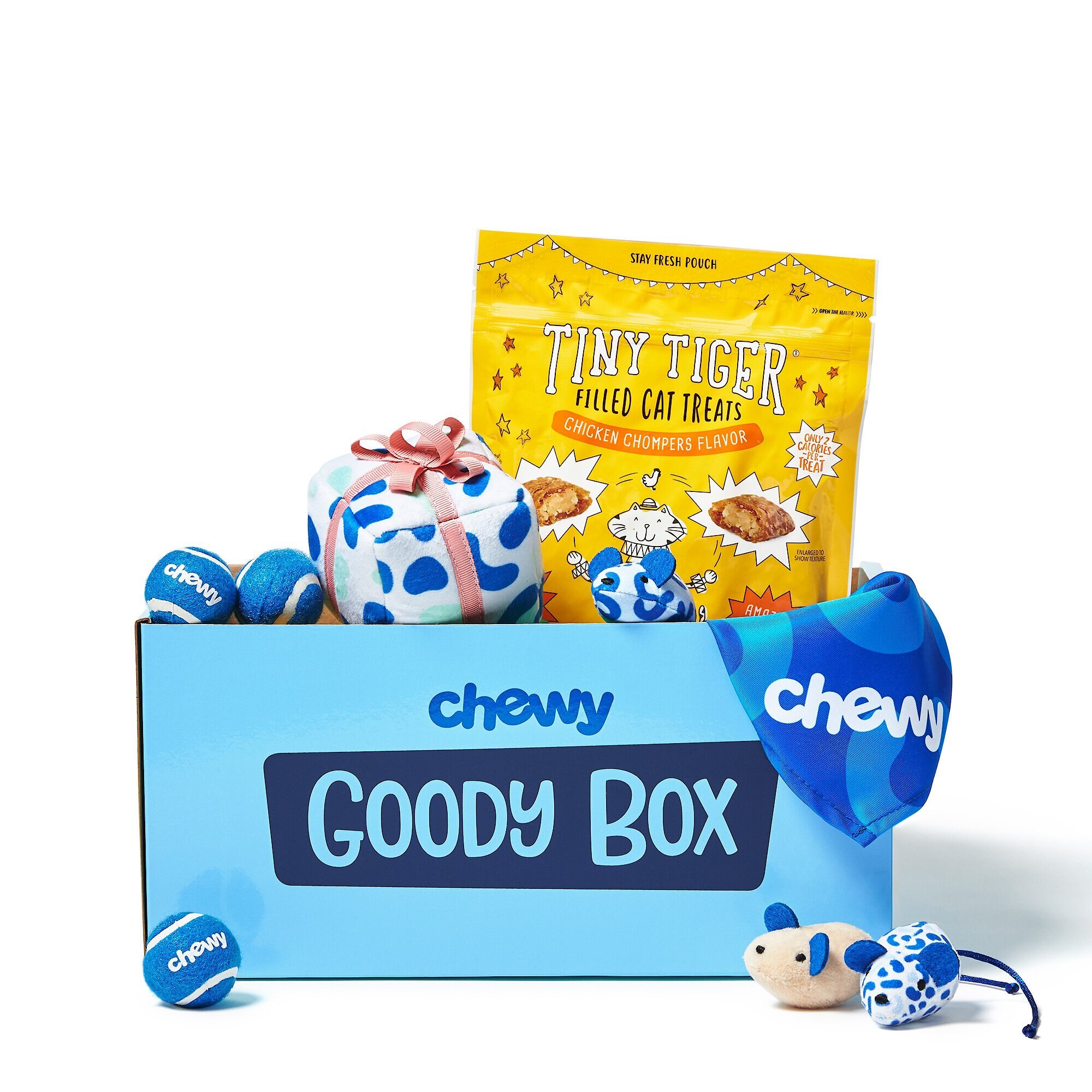 GOODY BOX Chewy Dog Toys, Treats, & Bandana reviews 