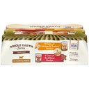Whole Earth Farms Chicken & Turkey & Red Meat Recipes Grain-Free Variety Pack Wet Dog Food, 12.7-oz can, case of 12