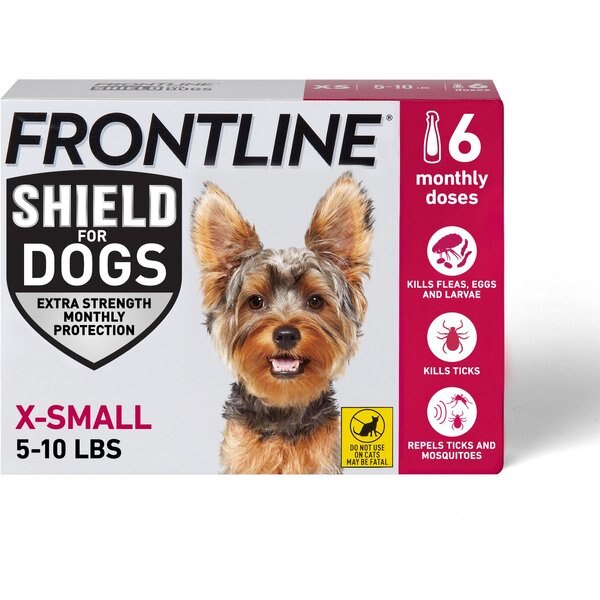 FRONTLINE SHIELD Flea & Tick Treatment for Extra Large Dogs, 81 120
