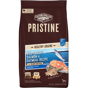Castor & Pollux Pristine Healthy Grains Wild-Caught Salmon & Oatmeal Recipe Dry Dog Food, 10-lb bag