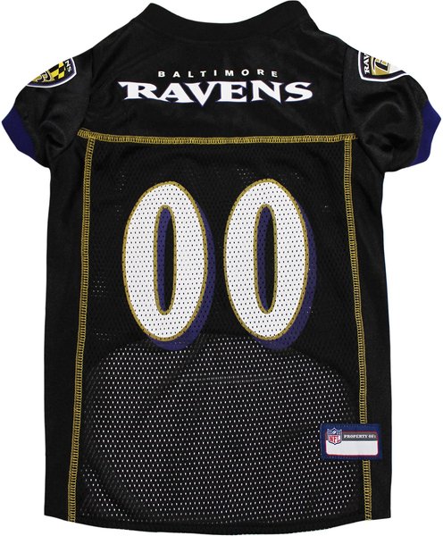 Pets First NFL Dog & Cat Jersey, Baltimore Ravens, X-Small slide 1 of 3