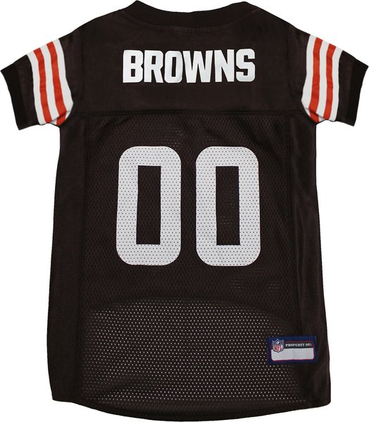 Pets First NFL Dog & Cat Jersey, Cleveland Browns, Small slide 1 of 3