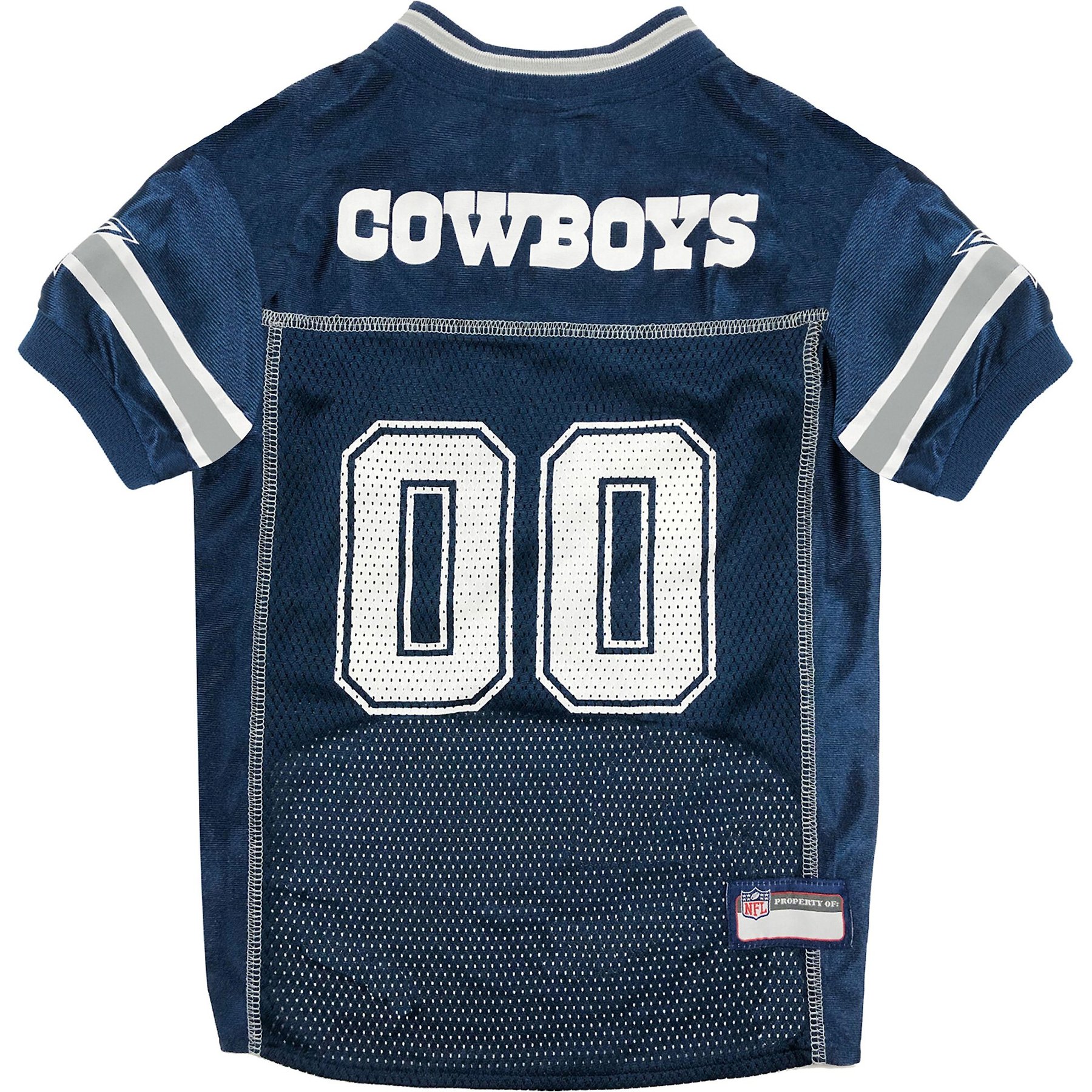 PETS FIRST NFL Dog & Cat Jersey, Dallas Cowboys, X-Small - Chewy.com