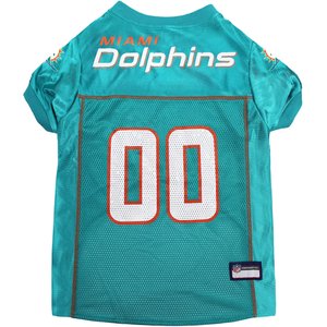 Pets First NFL Dog & Cat Jersey, Miami Dolphins, X-Large