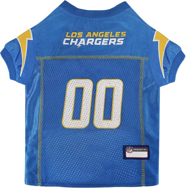 Pets First NFL Dog & Cat Jersey, Los Angeles Chargers, Large slide 1 of 3