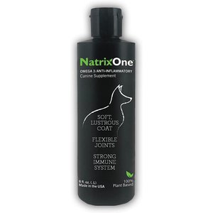 NatrixOne Omega 3 Anti-Inflammatory Dog Supplement, 8-oz bottle