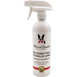 Warren London Dematting & Detangling Leave-In Conditioner Dog Spray, 16-oz bottle