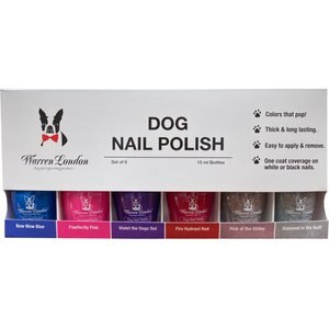 Piggy Paint Puppy Paint Water Based Dog Nail Polish & Nail Art Set, 0.5-oz bottle, 2 count