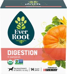EverRoot by Purina Digestion + Pumpkin Liquid Dog Supplement, 0.5-oz, case of 14