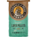 Scratch & Peck Feeds Organic Layer 16% Pellets Chicken Food, 25-lb bag
