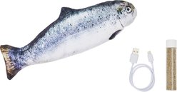 Frisco Interactive Electric Flopping Fish Cat Toy with Catnip
