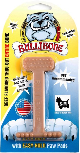 BulliBone Nylon Beef Flavor Dental Dog Chew Toy, Small, 1 count slide 1 of 2