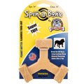 BulliBone Spin-a-Bone Peanut Butter Flavor Dog Chew Toy, Small, 1 count
