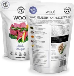 The New Zealand Natural Pet Food Co. Woof Lamb Recipe Grain-Free Freeze-Dried Dog Treats, 1.76-oz bag slide 2 of 3