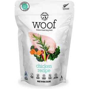 The New Zealand Natural Pet Food Co. Woof Chicken Recipe Grain-Free Freeze-Dried Dog Food, 11-oz bag