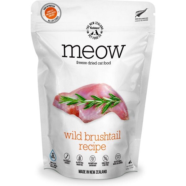 THE NEW ZEALAND NATURAL PET FOOD CO. Meow Wild Brushtail GrainFree