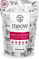 The New Zealand Natural Pet Food Co. Meow Lamb Green Tripe with Green Lipped Mussel Freeze-Dried Cat Treat, 1.4-oz bag