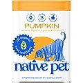 Native Pet Organic Pumpkin Fiber Powder Dog Supplement, 8-oz can