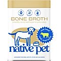 Native Pet Beef Bone Broth Powder Dog & Cat Food Topper, 4.75-oz can