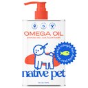 Native Pet Omega-3 Fish Oil & Alaskan Salmon Oil Skin & Coat Health Supplement for Dogs, 16-oz