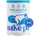 Native Pet Vet-Formulated Probiotic & Prebiotic Digestive Issues Powder Supplement for Dogs, 8.2-oz tin