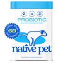 Native Pet Probiotic & Prebiotic Vet-Formulated Powder Digestive Supplement for Dogs, 8.2-oz