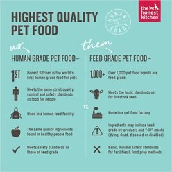 The Honest Kitchen Surf & Turf Meaty Littles Slow Roasted Beef & Salmon Recipe Dog Treats, 4-oz bag slide 2 of 5