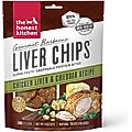 The Honest Kitchen Gourmet Barbecue Liver Chips Chicken Liver & Cheddar Recipe Dog Treats, 4-oz bag