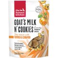 The Honest Kitchen Goat's Milk N' Cookies Slow-Baked with Pumpkin Dog Treats, 8-oz bag