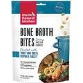 The Honest Kitchen Bone Broth Bites Roasted with Turkey Bone Broth, Pumpkin & Parsley Dog Treats, 8-oz bag