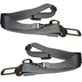 FurHaven Car Dog Seat Belt & Clip, 2 count, Gray