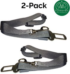 FurHaven Car Dog Seat Belt & Clip, 2 count, Gray slide 2 of 3