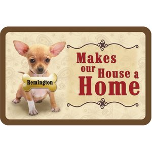 Bungalow Flooring Makes Our House A Home Chihuahua Personalized Floor Mat