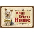Bungalow Flooring Makes Our House A Home Yorkshire Terrier Personalized Floor Mat
