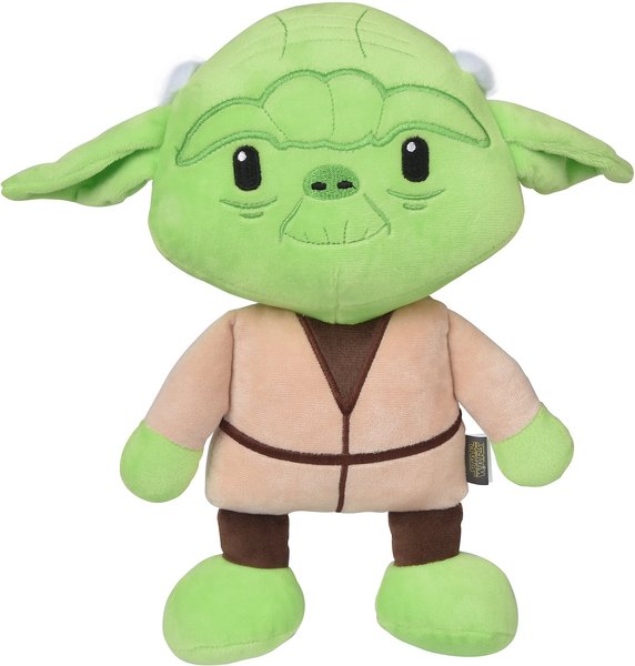 Fetch For Pets Star Wars Yoda Plush Figure Dog Toy, 12-in slide 1 of 5