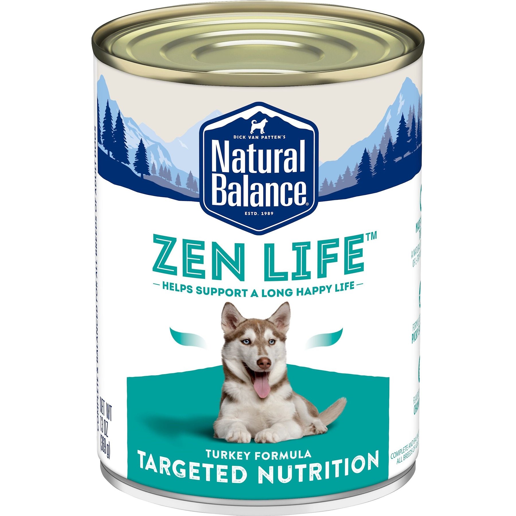 Natural Balance Zen Life Turkey Formula Wet Dog Food
