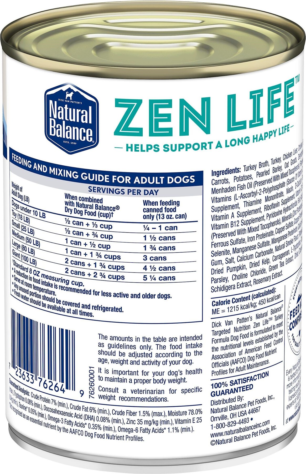 zen life dog food