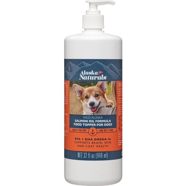 NATURAL DOG COMPANY Wild Alaskan Salmon Oil Liquid Skin & Coat ...